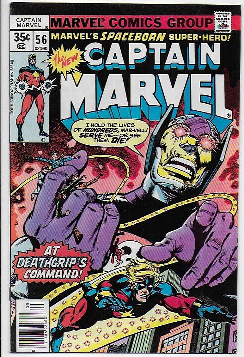 Captain Marvel # 56 VF/NM