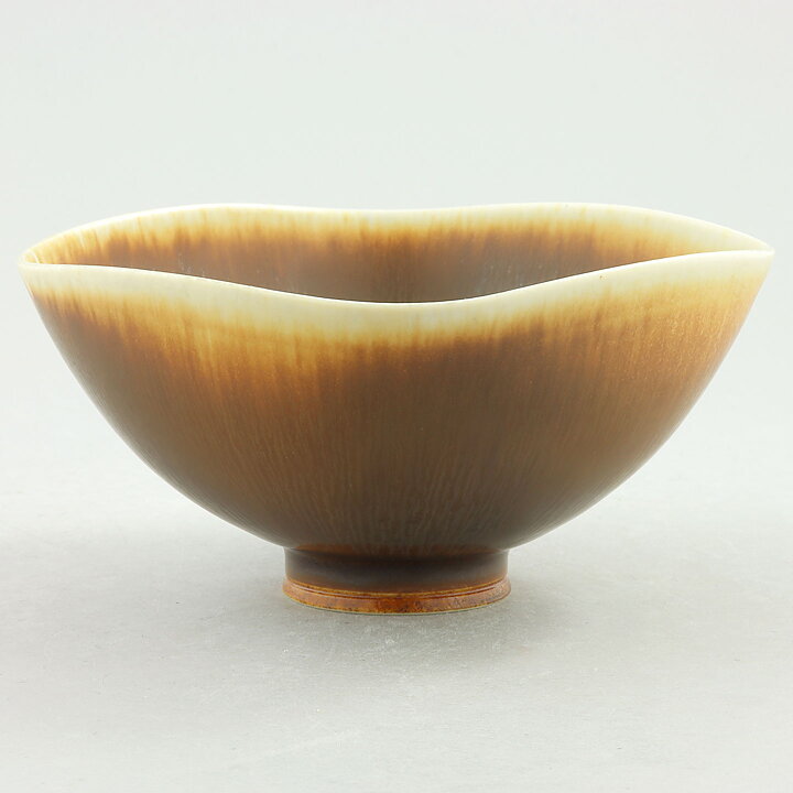ベルント・フリーベリ  一点もの  茶色のボウル  Bowl  (12cm)  1973年