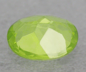Piedra preciosa peridoto, ovalada 6x5 mm calibrada, peridoto natural de primera calidad - 2