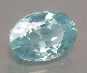 Impresionante piedra preciosa de circón azul natural con brillo superior de 1,17 ct - 3
