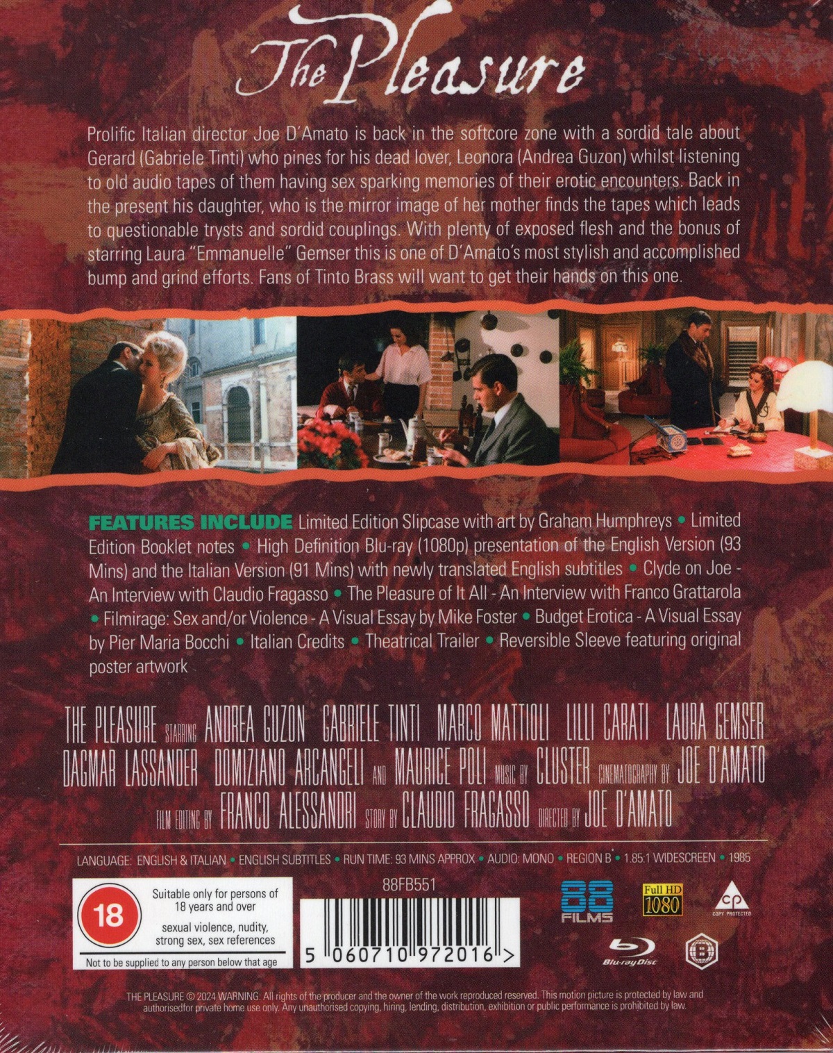 The Pleasure (Limited Edition) (ej svensk text) (Blu-ray) - 2