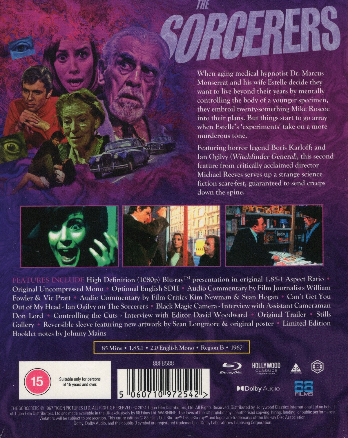 The Sorcerers (Limited Edition) (ej svensk text) (Blu-ray) - 2