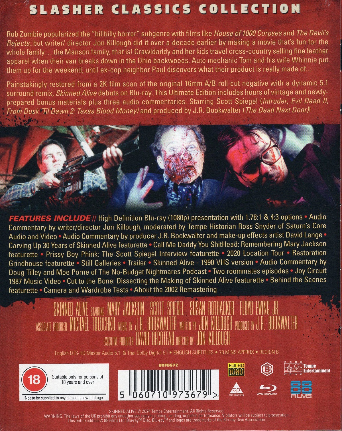 Skinned Alive (Limited Edition) (ej svensk text) (Blu-ray) - 2