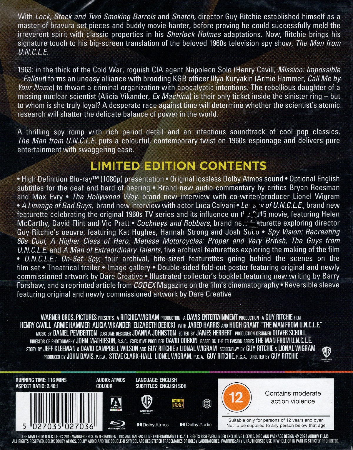 Man from U.N.C.L.E. (Limited Edition) (ej svensk text) (Blu-ray) - 2