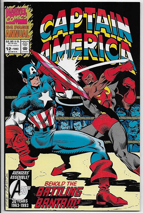 Captain America Annual # 12 VF/NM