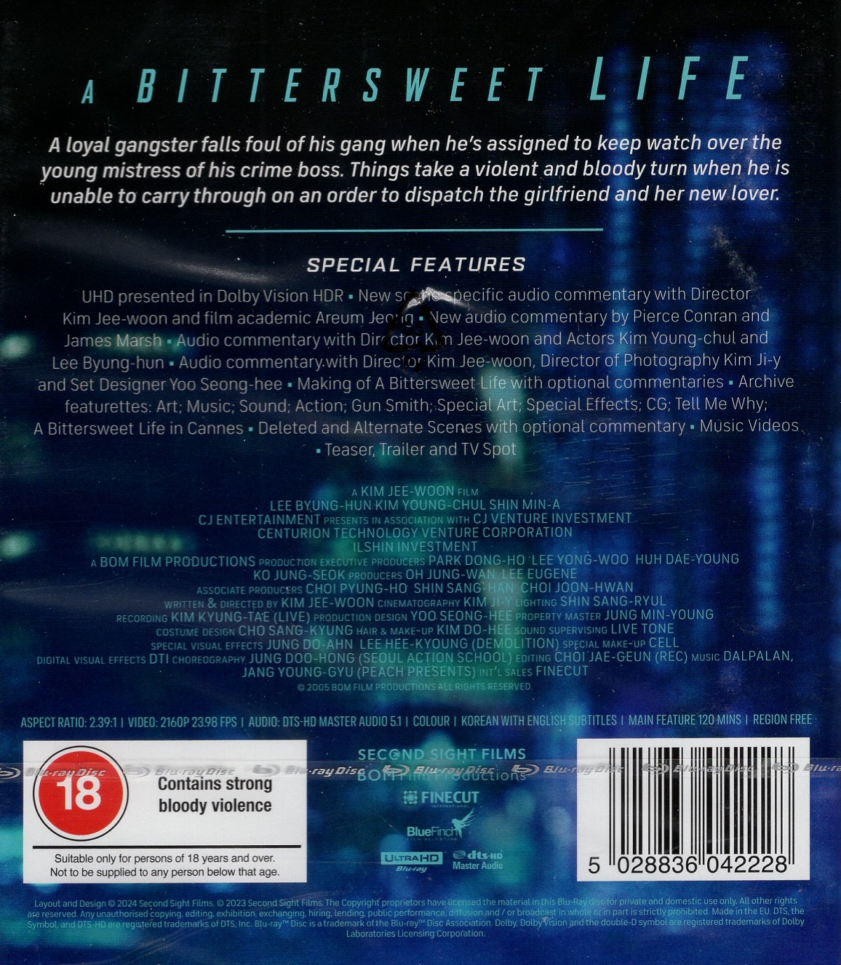 A Bittersweet Life (ej svensk text) (4K Ultra HD) - 2