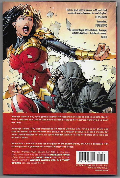 Wonder Woman: Volume 8 - A Twist of Fate HC NM