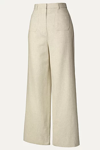 新品 emiriawiz Classical tweed tuck pants Sealed With Style Tie-Waist Pants | Windsor