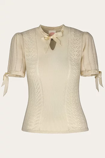 The Coquette Keyhole Top