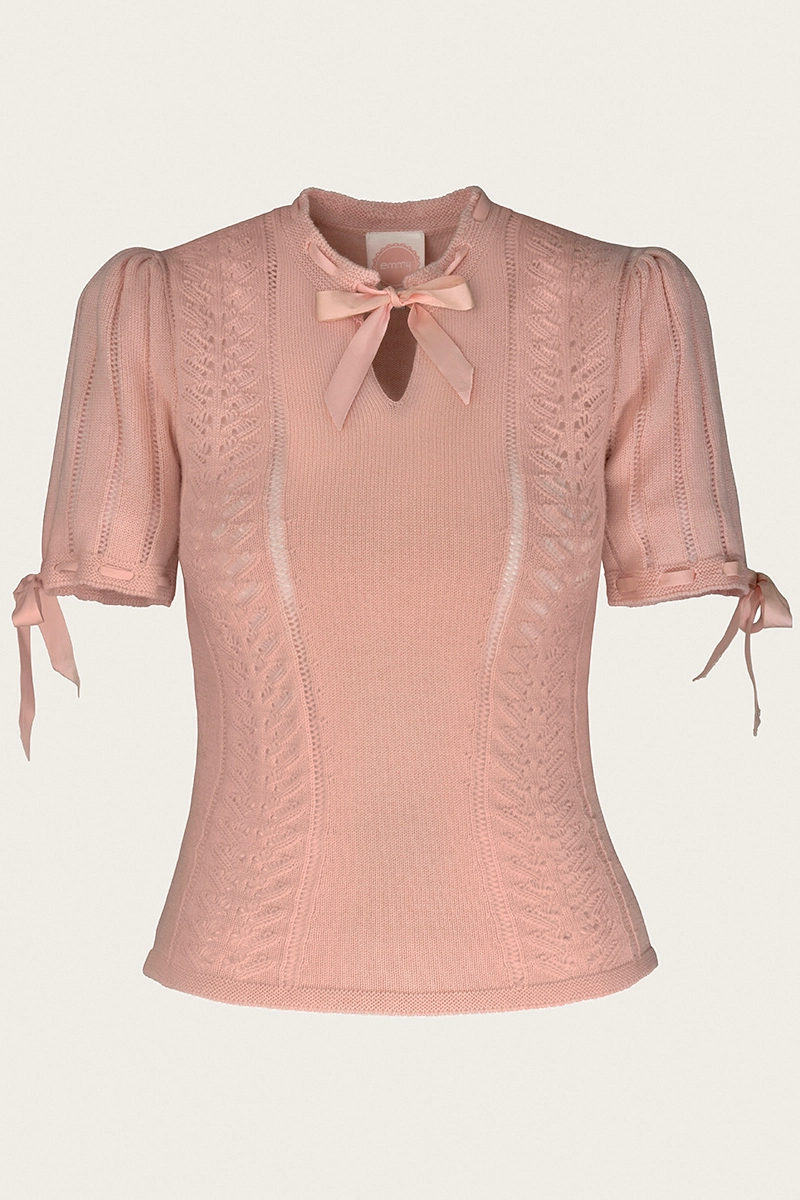The Coquette Keyhole Top