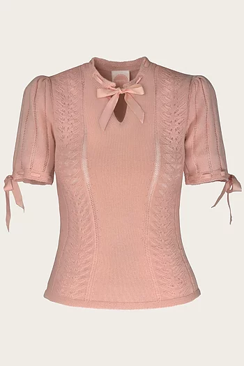 The Coquette Keyhole Top