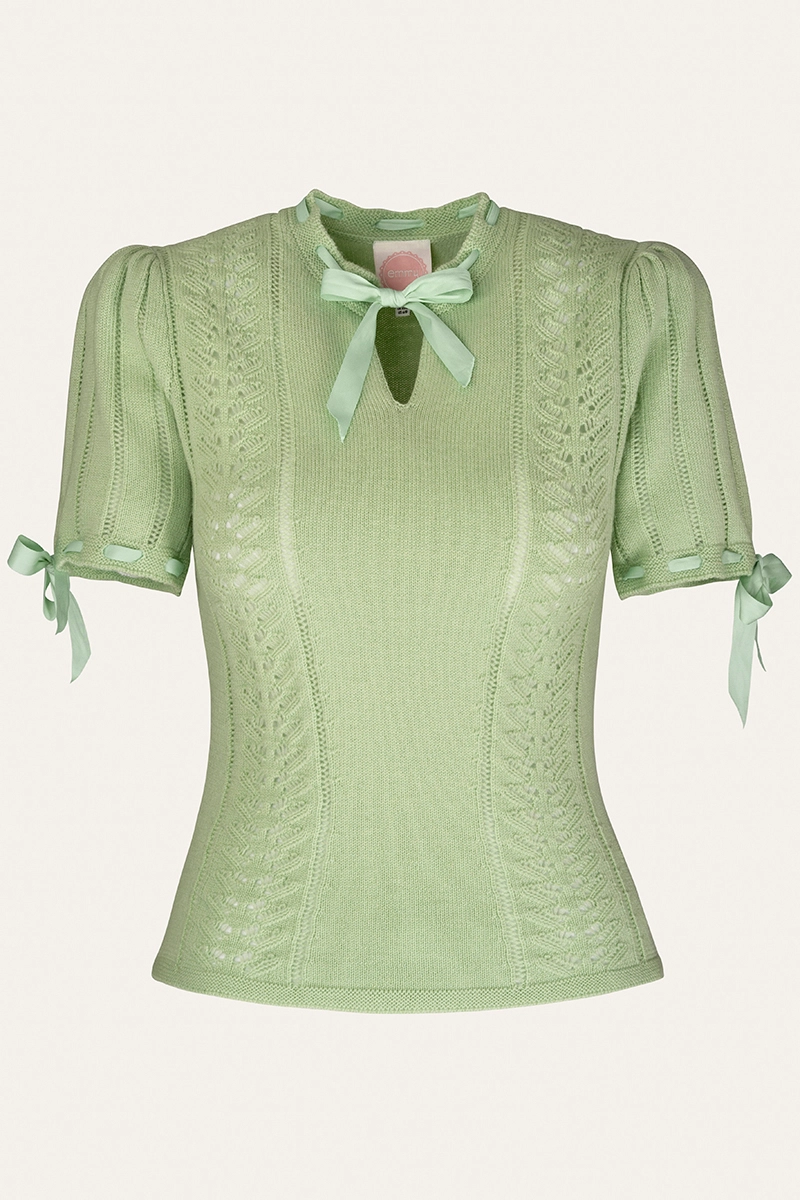 The Coquette Keyhole Top