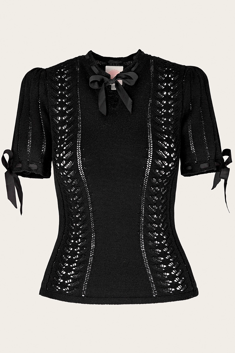The Coquette Keyhole Top