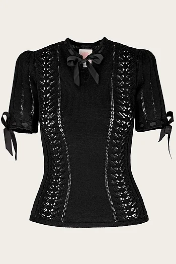 The Coquette Keyhole Top