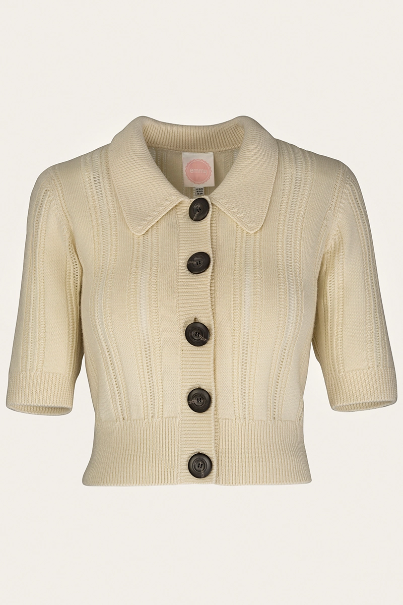 The Contrast Cardigan