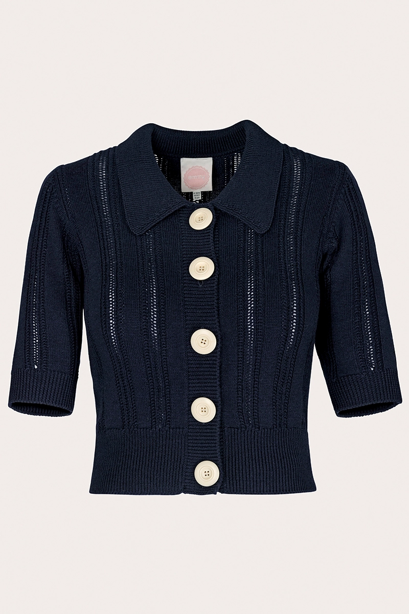 The Contrast Cardigan