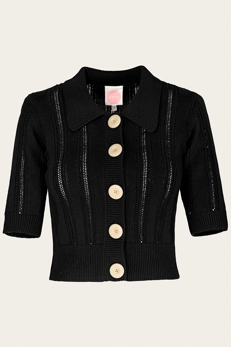 The Contrast Cardigan