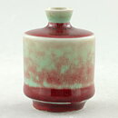 Berndt Friberg (1965) Unique Vase with Celadon/Oxblood Glaze 4,5 cm