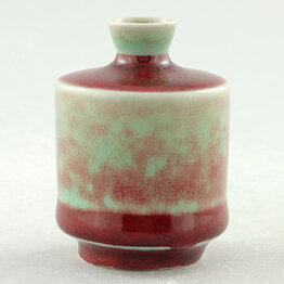 ベルント・フリーベリ  一点もの  青緑/赤茶色のベース  4.5cm  1965年