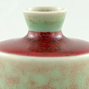 Berndt Friberg (1965) Unique Vase with Celadon/Oxblood Glaze 4,5 cm