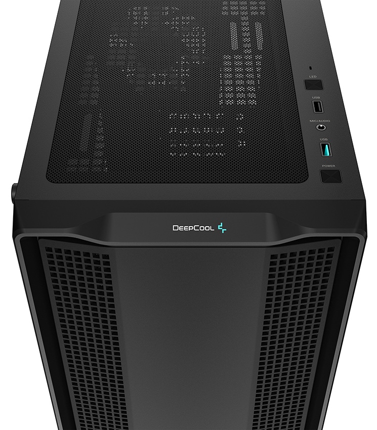 DeepCool CC360 ARGB (Svart) - Anslutningar