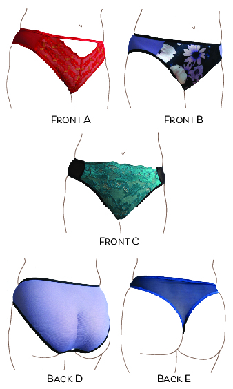 Pantie pattern Tulip  - PDF - 2