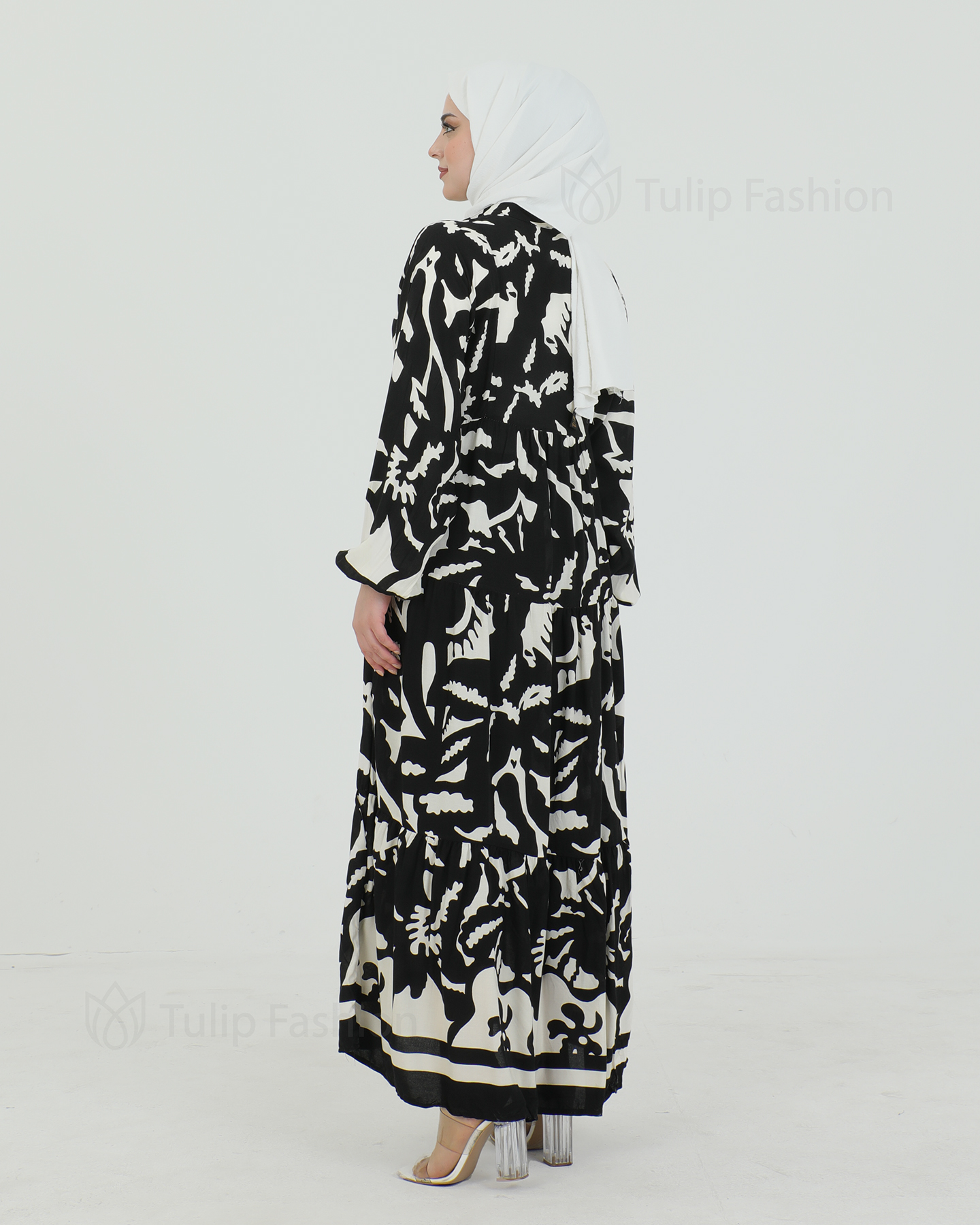 Maxi dress - Black - 4