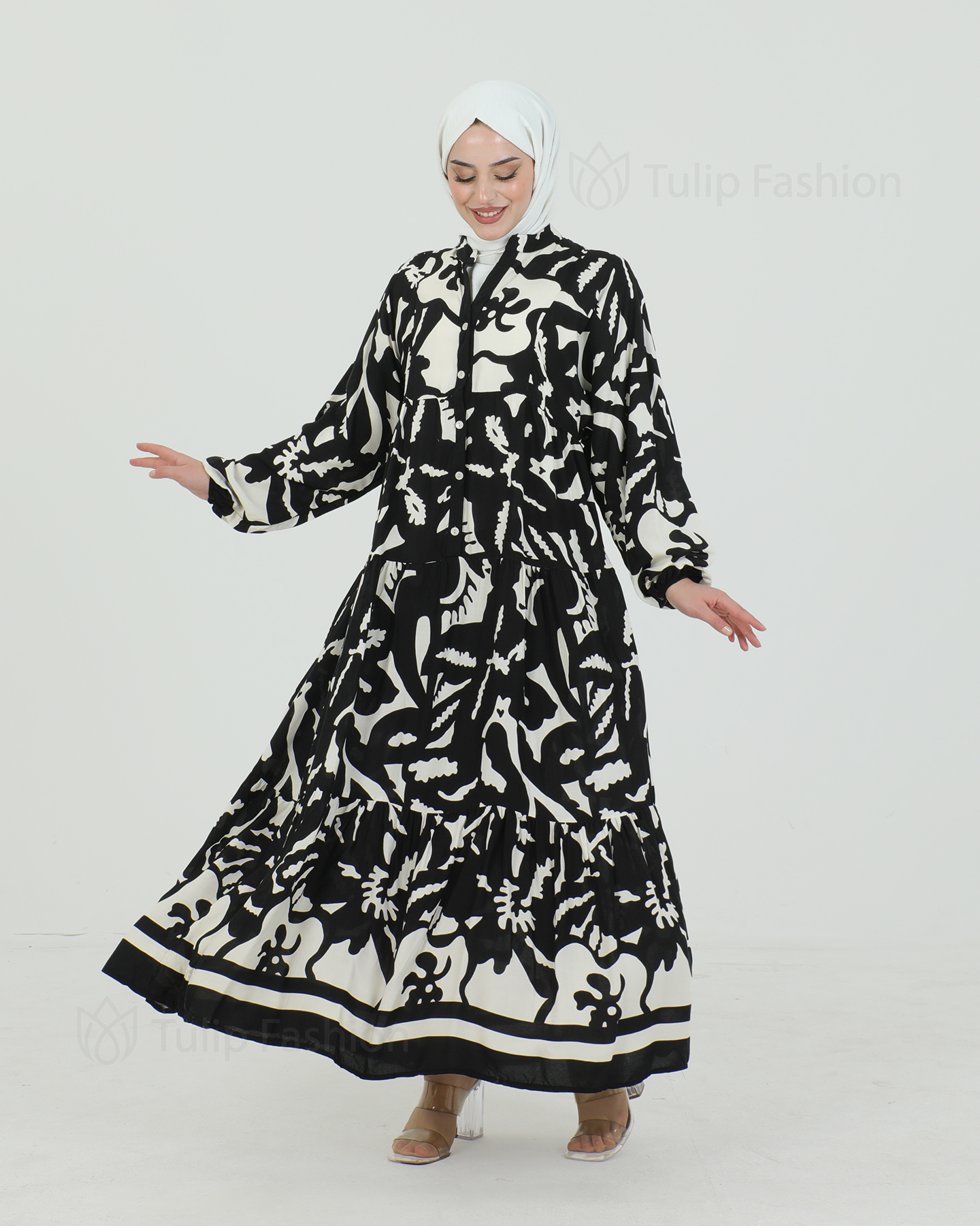 Maxi dress - Black - 2