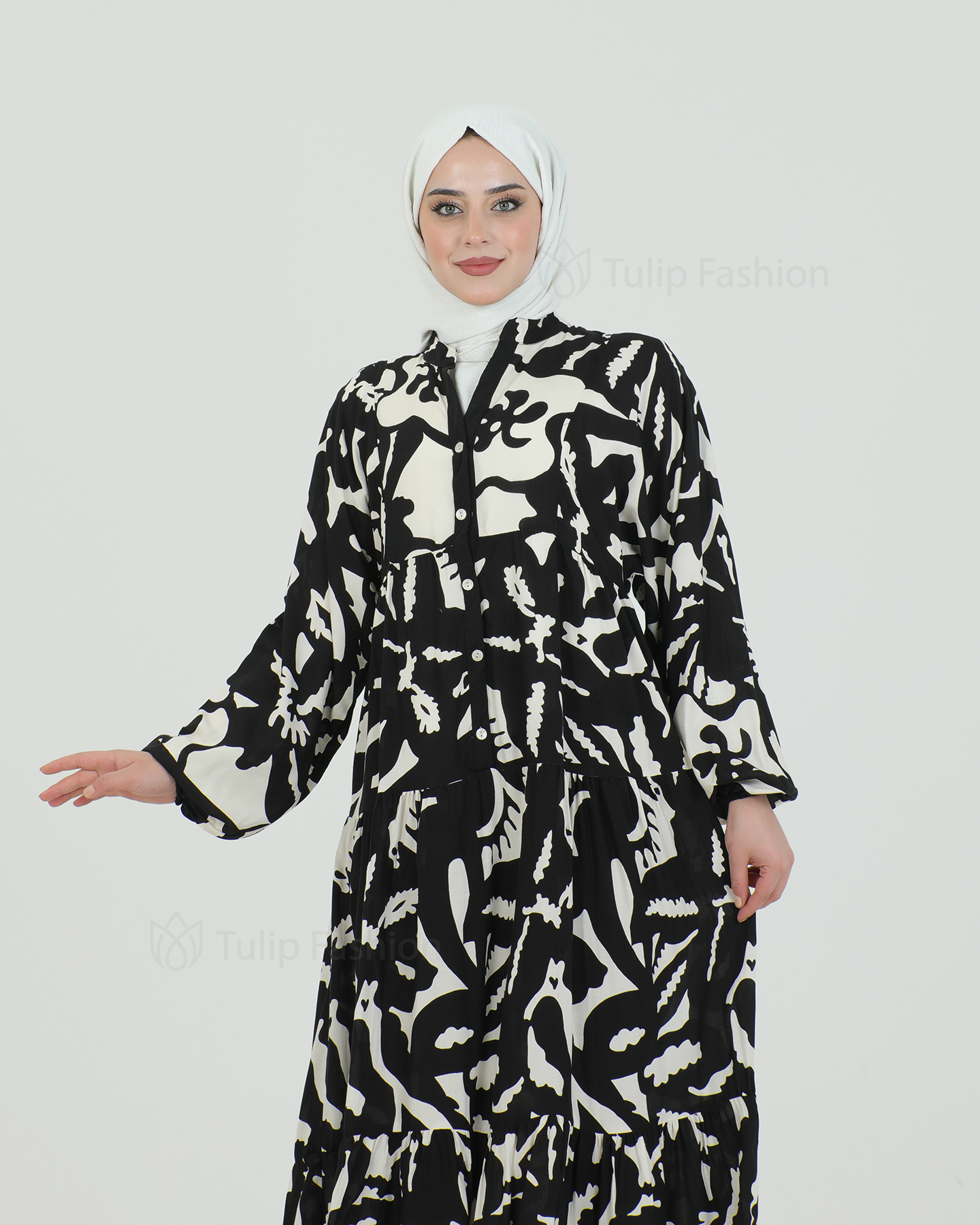 Maxi dress - Black - 3