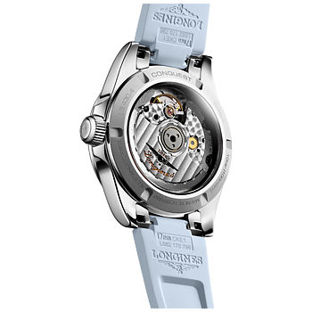 L3.430.4.92.9 Longines Conquest ljsublå 34 