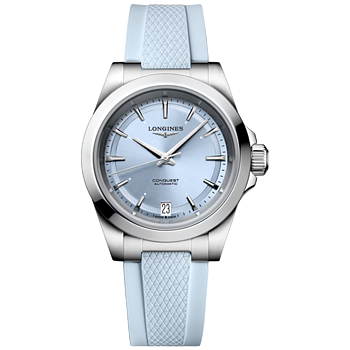 L3.430.4.92.9 Longines Conquest ljsublå 34 