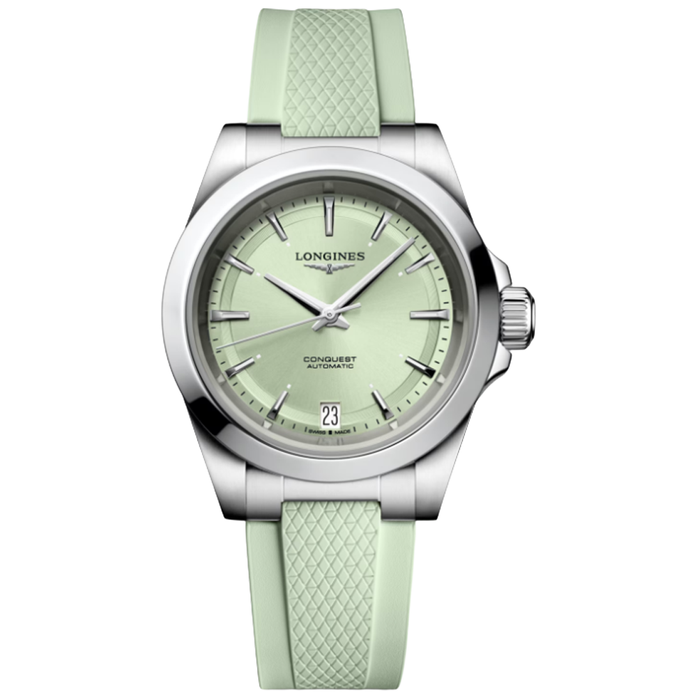 L3.430.4.02.9 Longines Conquest ljusgrön 34 