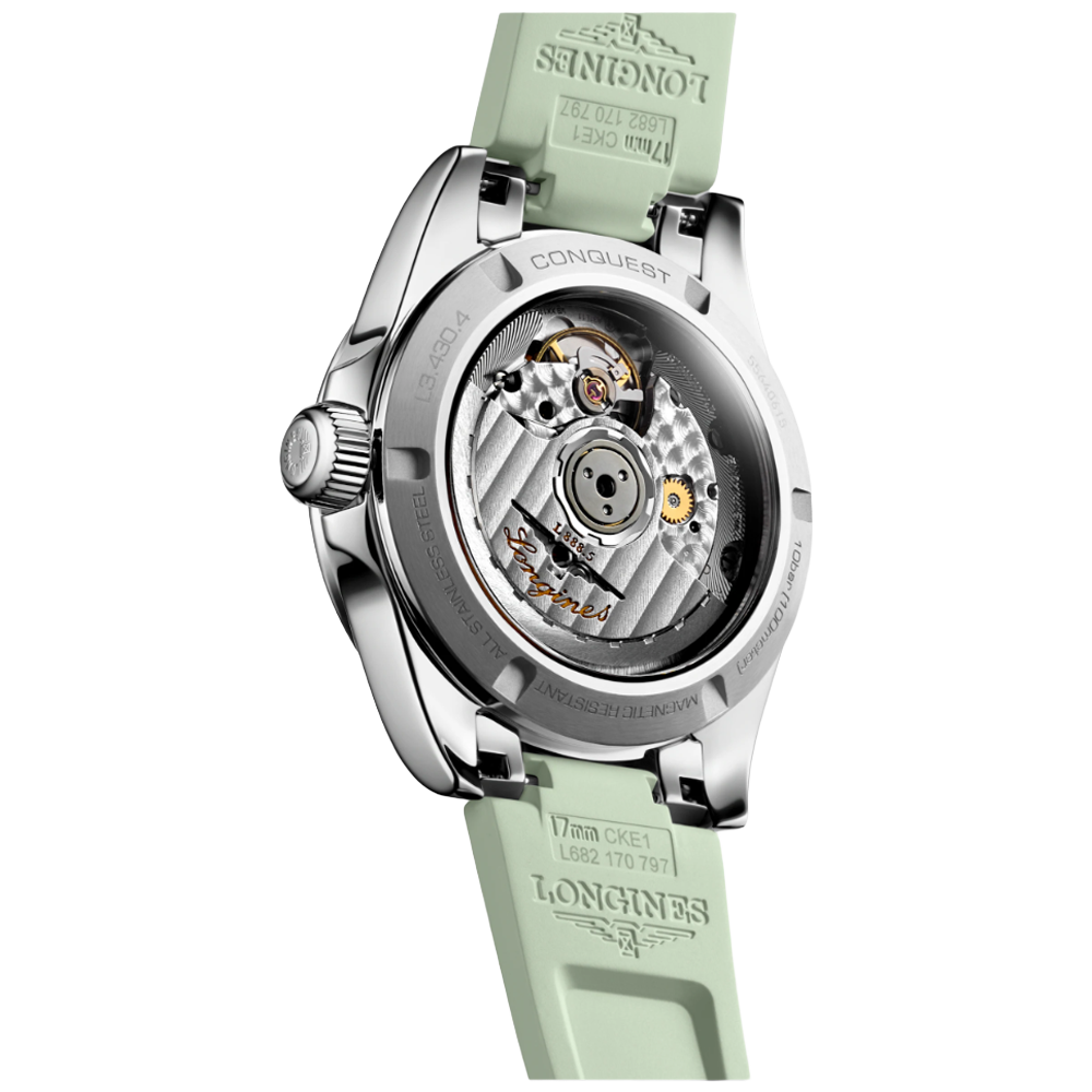 L3.430.4.02.9 Longines Conquest ljusgrön 34 