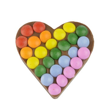 Schokoladenherz  Smarties