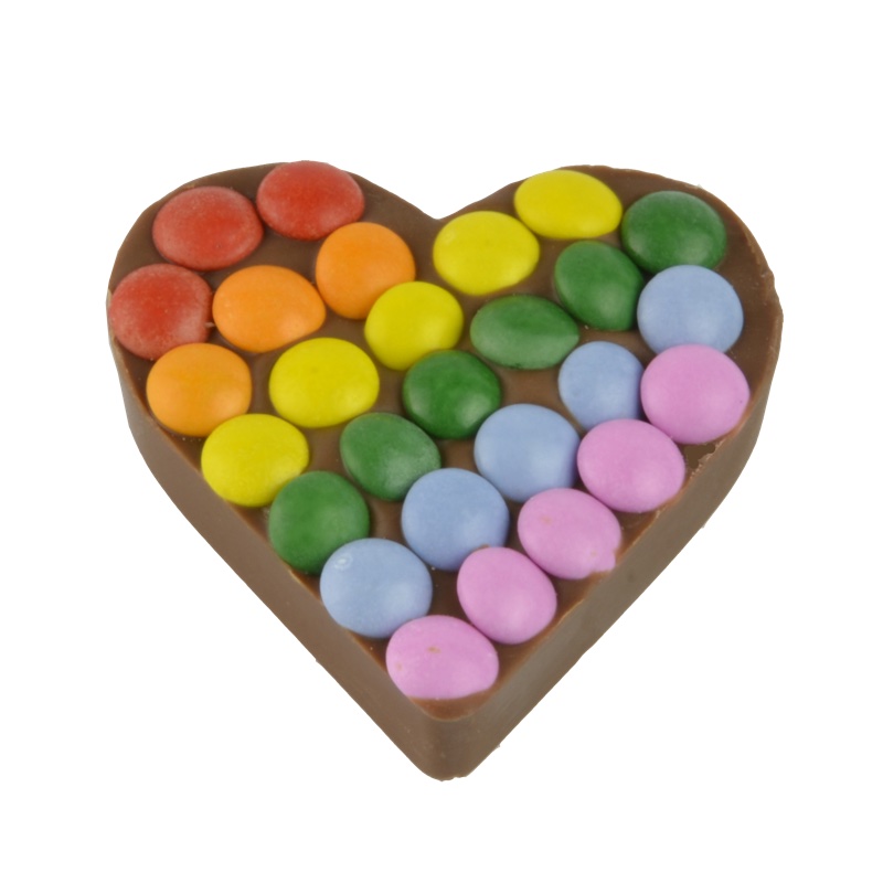Schokoladenherz  Smarties - 2