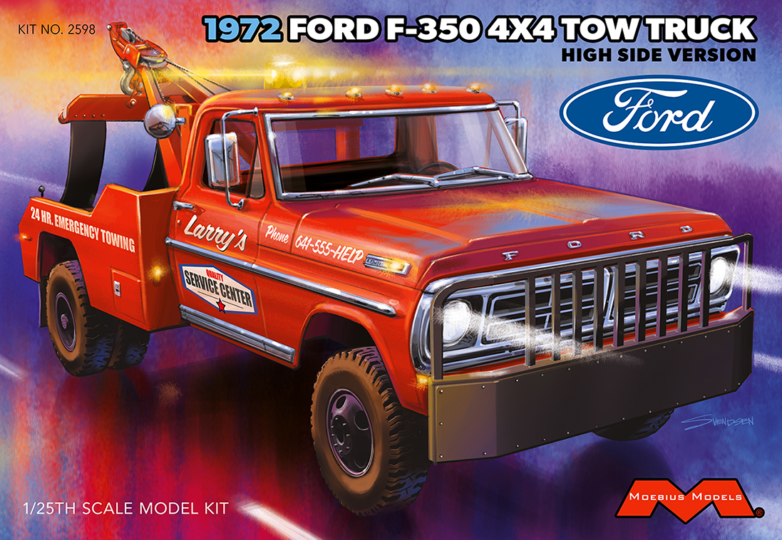 1/25 1972 Ford F-350 4X4 TOW TRUCK