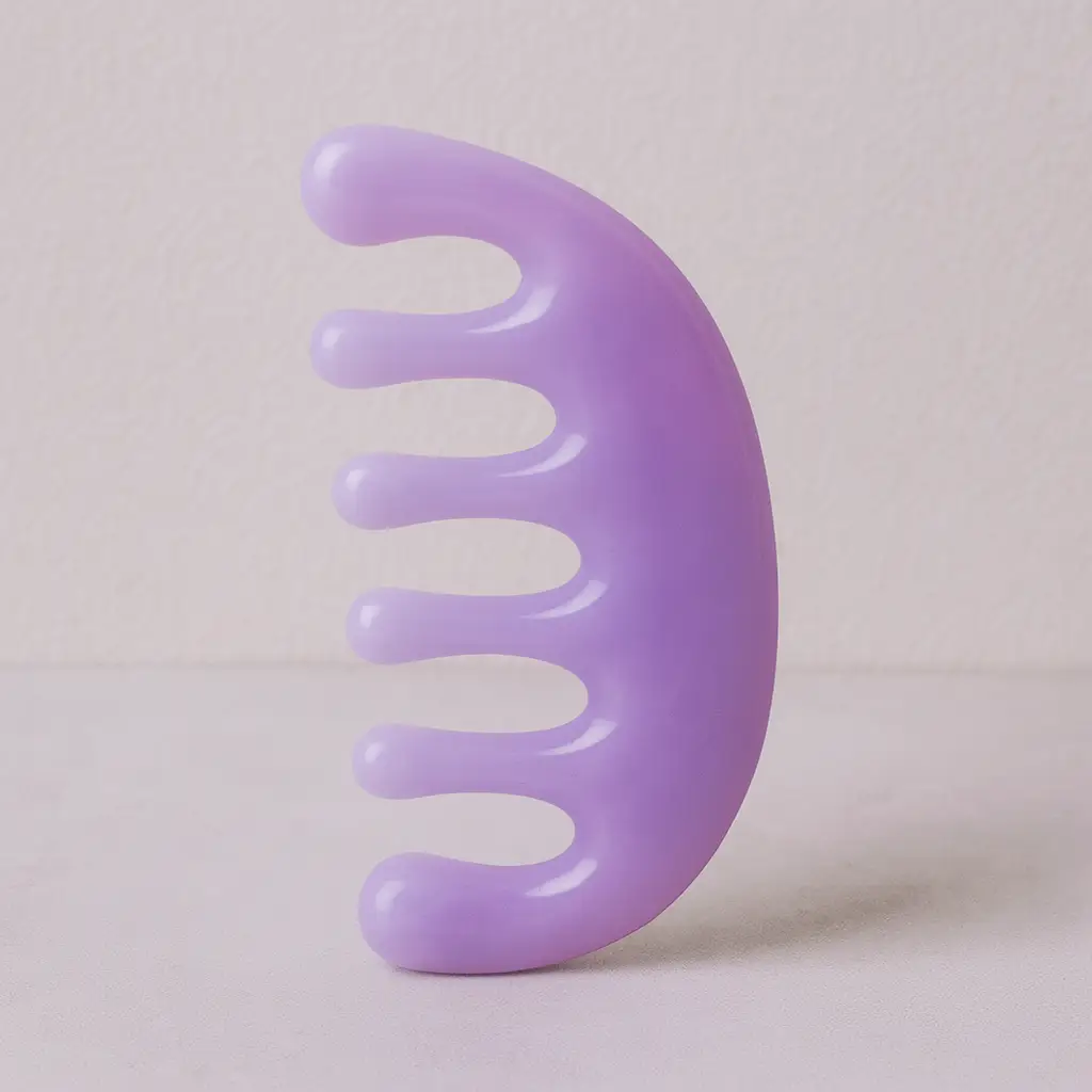 Gua sha kam - massage voor de hoofdhuid - 7