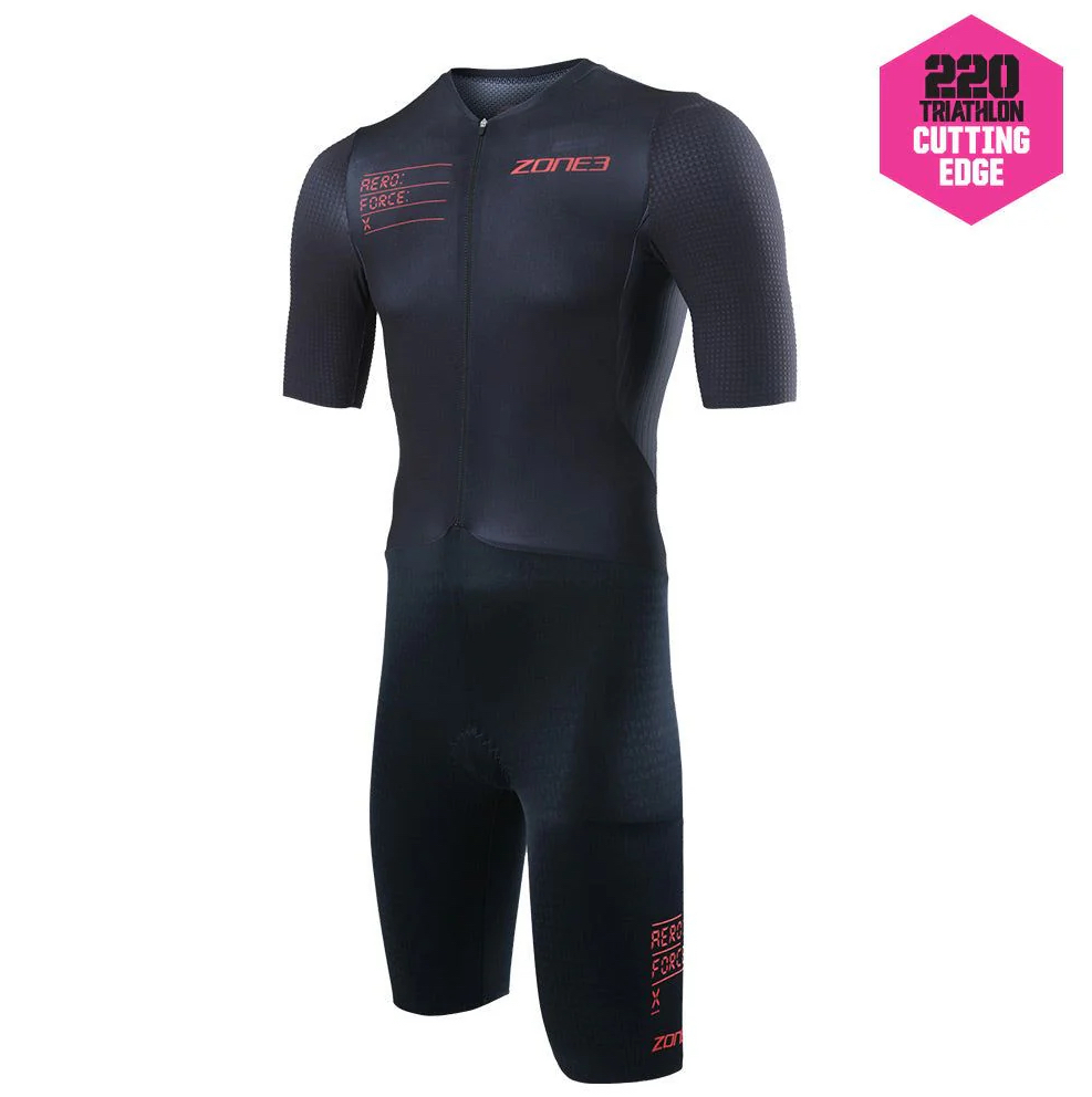 ZONE3 AEROFORCE-X II SHORT SLEEVE TRISUIT Men