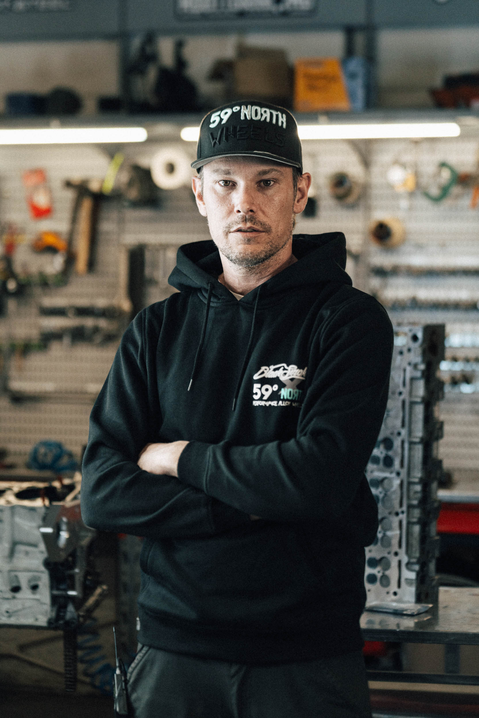 Blacksmoke Racing Hoodie Black - 5