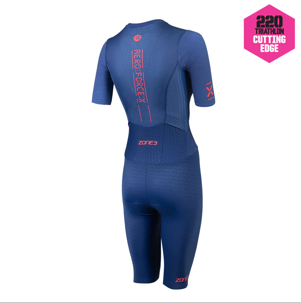 ZONE3 AEROFORCE-X II SHORT SLEEVE TRISUIT Lady - 4
