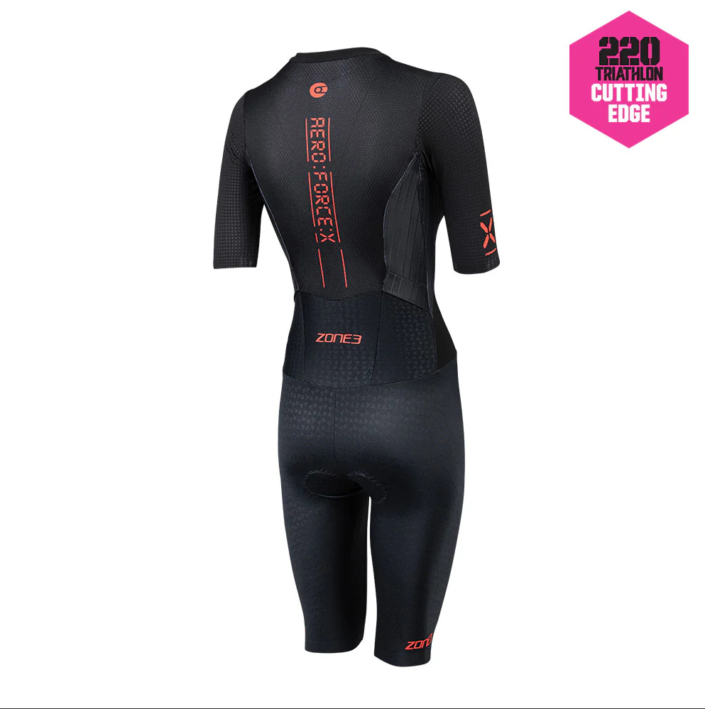 ZONE3 AEROFORCE-X II SHORT SLEEVE TRISUIT Lady - 2