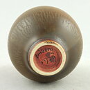 Berndt Friberg (1979) Unique Brown Haresfur Vase 8 cm