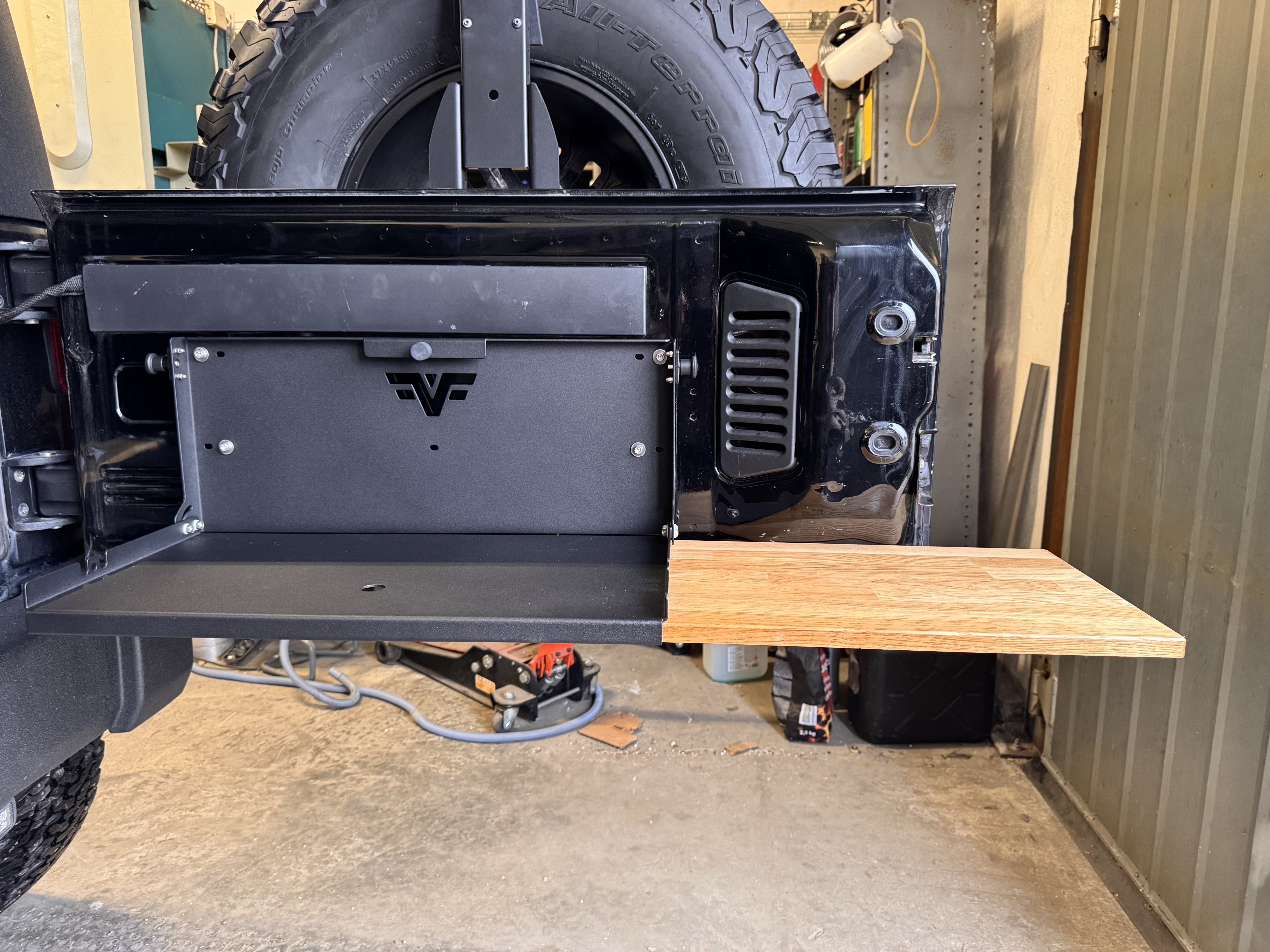 Falken Fabrication Tailgate Table - Jeep JK 2007-2010 - 7