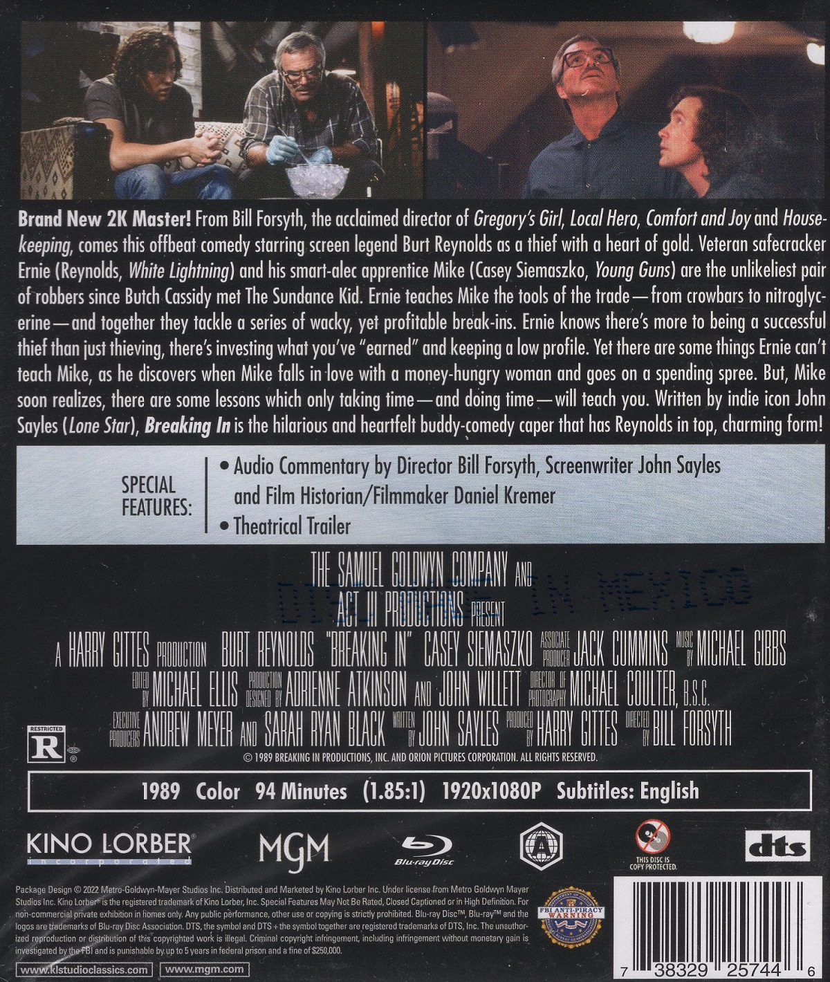 Breaking In (ej svensk text) (Blu-ray) (OBS! Region A) - 2