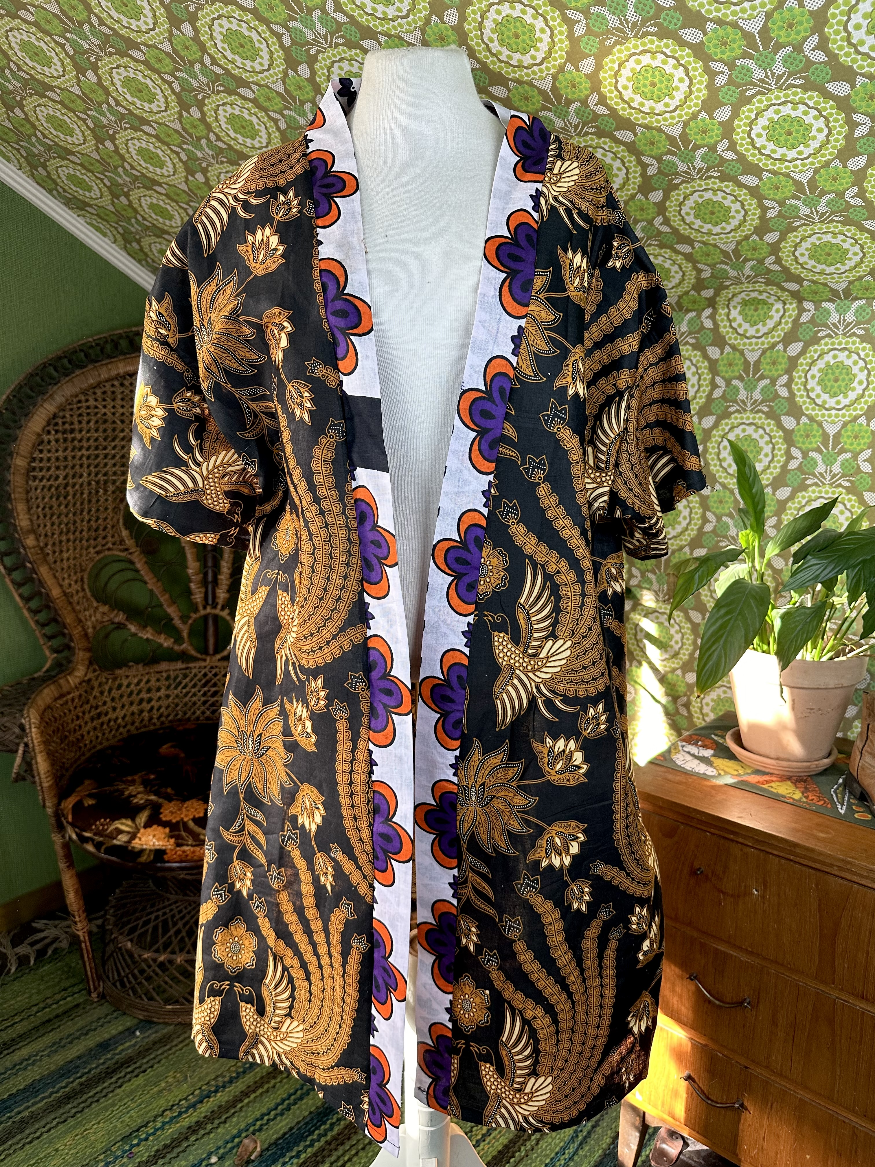 kimono  handsydd flower  - 3
