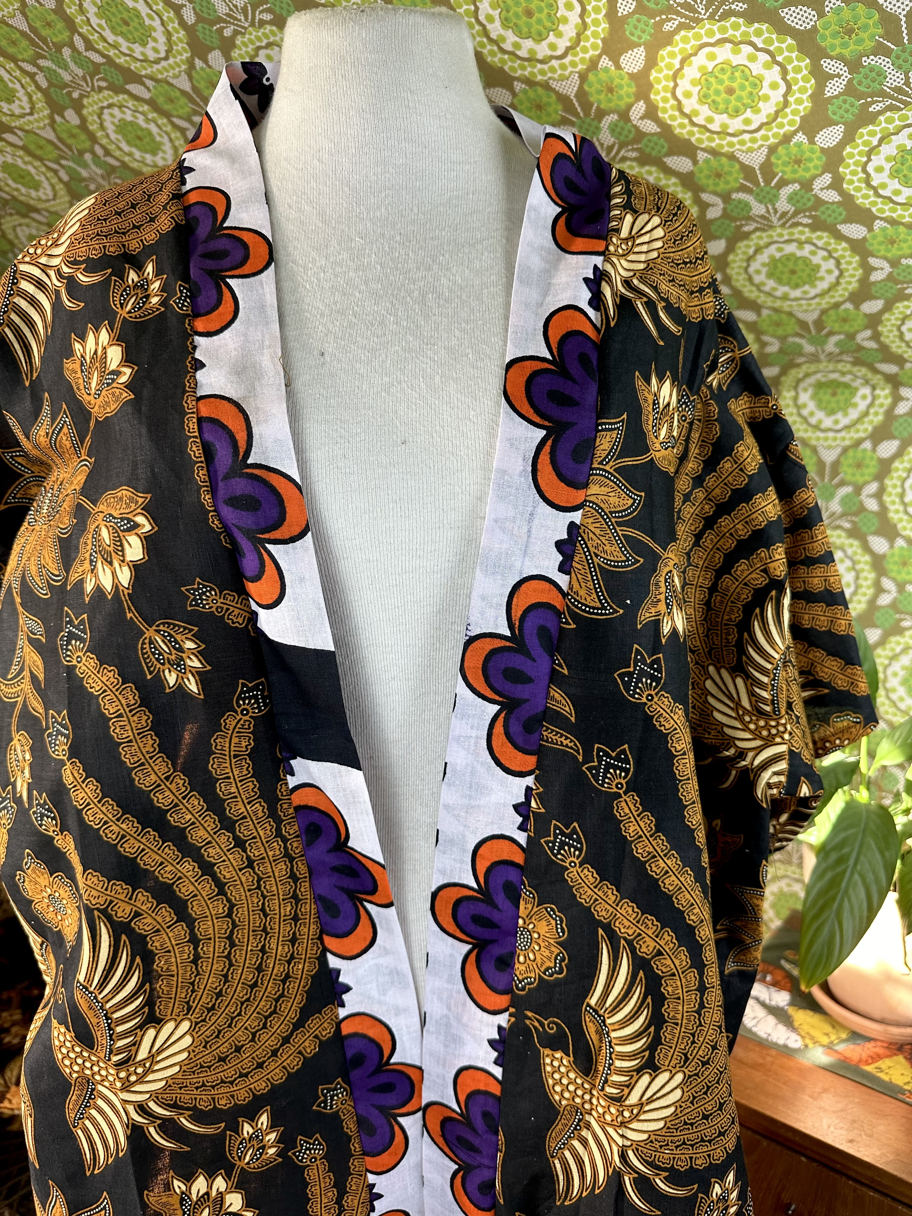 kimono  handsydd flower  - 4