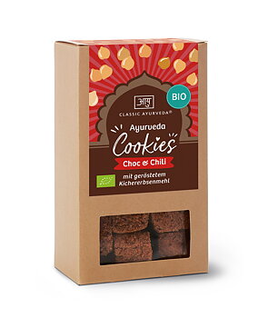 Ayurveda Cookies Choc & Chili, organic
