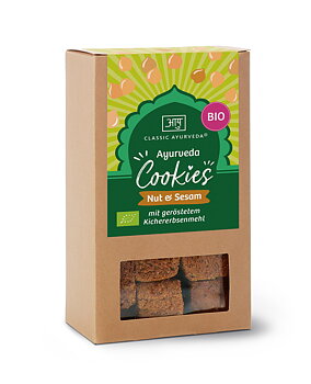 Ayurveda Cookies Nötter och Sesam, ekologiska