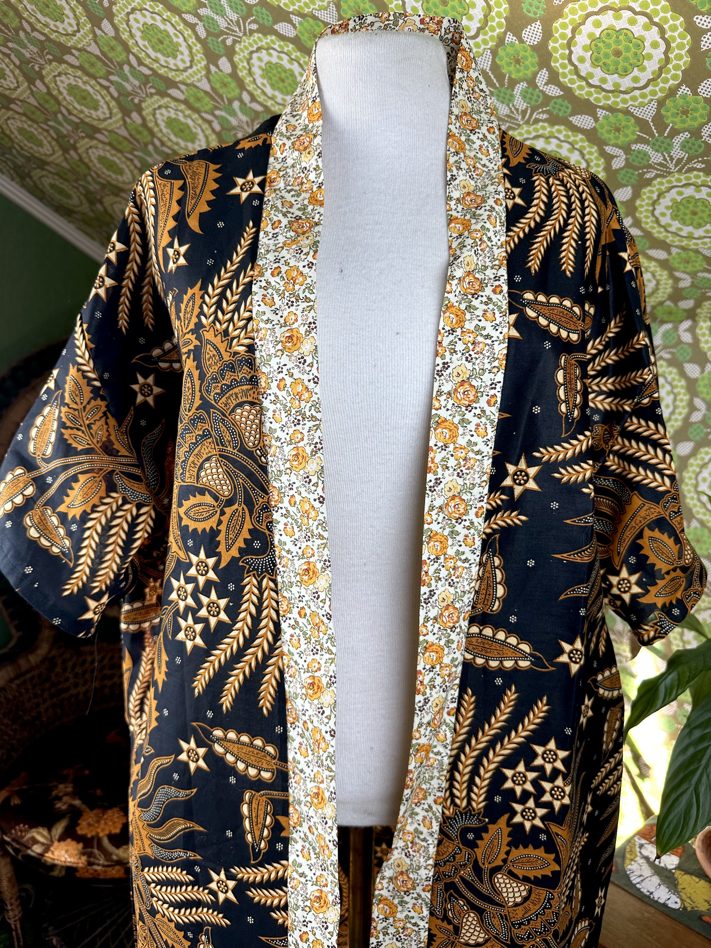 kimono  handsydd flower  - 3