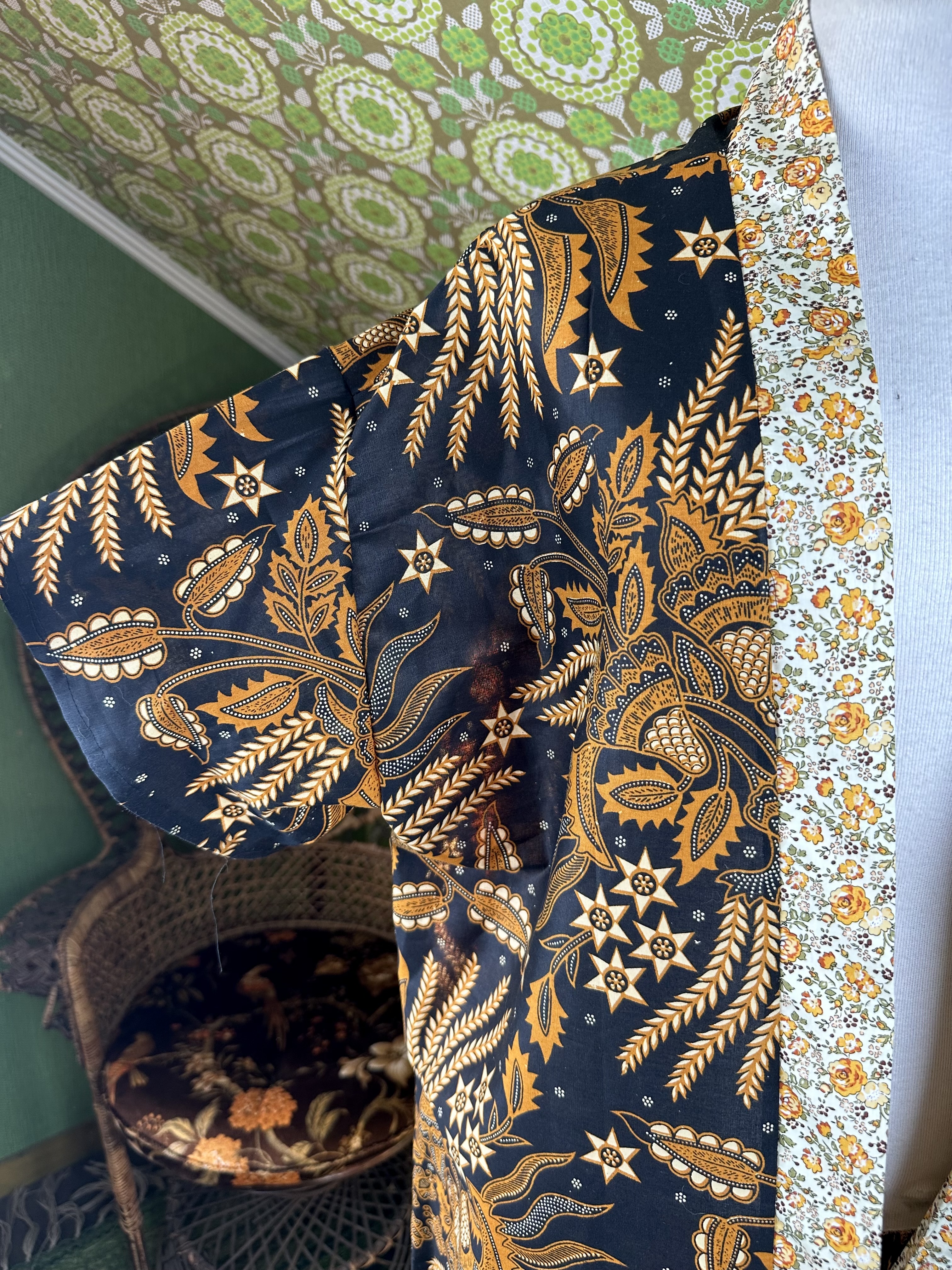 kimono  handsydd flower  - 4